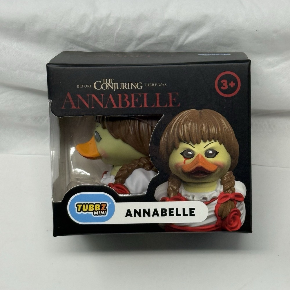 TUBBZ Mini Annabelle Collectible Duck Figure Horror Movie Collectible NIB New